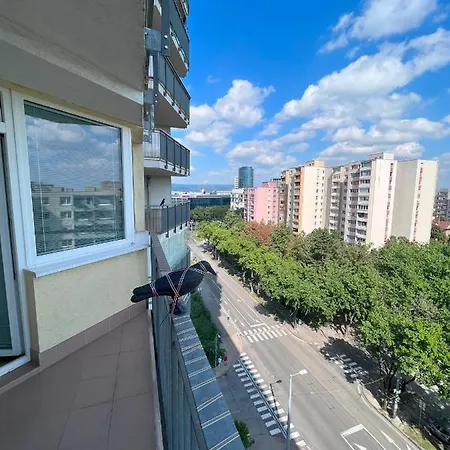 2 With Terrace, New Building, Jegeho Апартаменты Братислава
